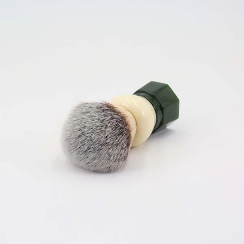 Safety Razor Handle - YAQI 남성용 면도 브러시, 화이트 그레이
