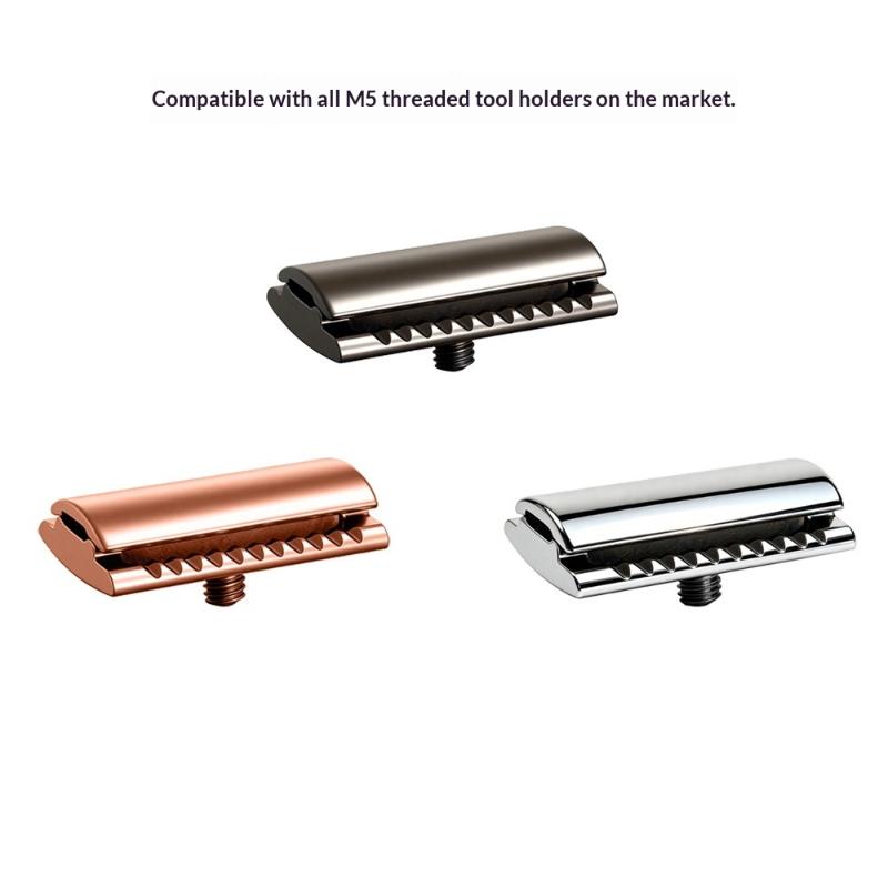 Safety Razor Handle - 무광 블랙 싱글 블레이드 수동 안전