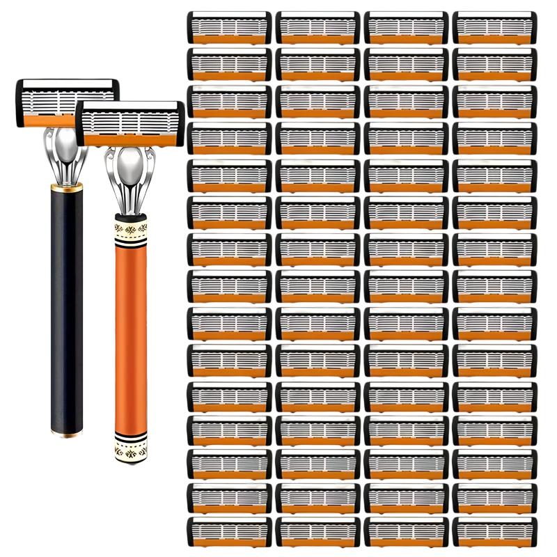 레이저 클래식 6겹 안전 면도기 남성용 면도 및 여성용 - Safety Razor Handle 리뷰 및 가격